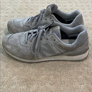 Grey Suede New Balances